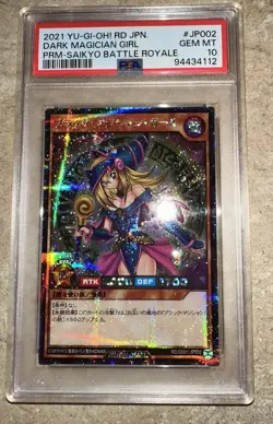 PSA 10 DARK MAGICIAN GIRL RD/G001-JP002 Secret Rare YuGiOh Rush Duel Japan - Image 1