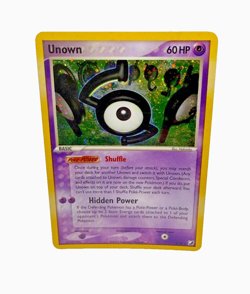 Unown S S/28 Rare EX Unseen Forces Holo Pokemon Card Pokemon TCG - Image 1