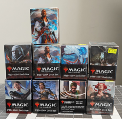 Ultra PRO Magic The Gathering PRO-100+ Deck Boxes Set Of 9 100 Cards With Sleeve - Image 1