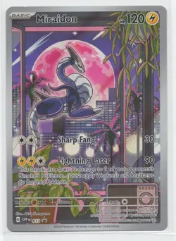 Miraidon 013 Black Star Promo Ultra Rare Holo Pokemon Card NM-Mint or better - Image 1