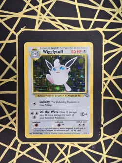🔥 Wigglytuff 16/64 🔥 Original Holo Rare Jungle Set Pokemon Card WOTC TCG 1999 - Image 1