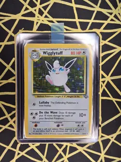 🔥 Wigglytuff 16/64 🔥 Original Holo Rare Jungle Set Pokemon Card WOTC TCG 1999 - Image 2