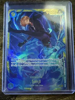 Sanji OP06-119 SEC, Wings Of The Captain, One Piece Card Game, Foil Secret Rare - Image 1