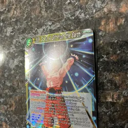 Son Goku A Gift from the Earth BT15-095 SR Foil Dragon Ball Super Card Game | NM - Image 5
