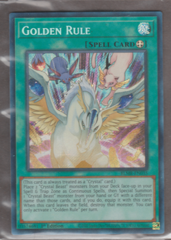 Golden Rule BLMR-EN035 Battles of Legend: Monstrous Revenge Yu-Gi-Oh! TCG Card - Image 1