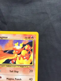 Pokemon Cards: Neo Genesis 1st Edition Uncommon: Magmar 40/111 - Image 3