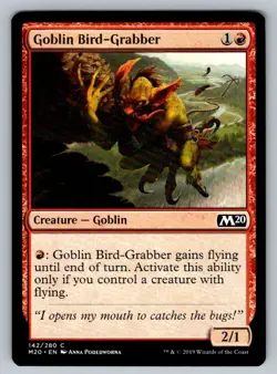Goblin Bird-Grabber Magic The Gathering Core Set 2020 M20 MTG Card FREE SHIPPING - Image 1