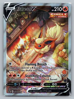 Flareon V - SWSH179 SWSH: Sword & Shield Promo Cards Holo Promo NM - Image 1