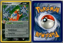2005 Pokemon, Deoxys, #6/107 Crawdaunt, Holo Rare - Image 1