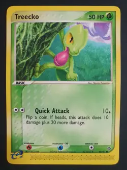 Treecko 80/97 - EX Dragon Set - Pokemon Ereader Card - Near Mint Condition - Image 1