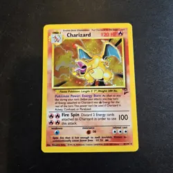Pokemon Card - Charizard Holo Rare 4/130 Base Set 2 WOTC VINTAGE - Excellent 🔥 - Image 1