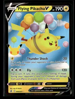 Flying Pikachu V 006/025 Holo V Rare Celebrations Pokemon NM/M - Image 1