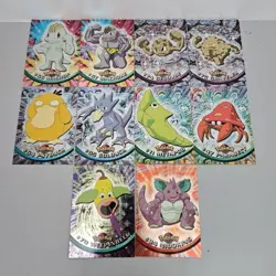 1999 TOPPS POKEMON CARD LOT OF 83 TV ANIMATION EDITION SERIES SOME MULTIPLE FOIL - Image 1