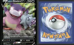 Galarian Slowbro V 099/189 Holo V Rare Darkness Ablaze Pokemon NM/M - Image 3