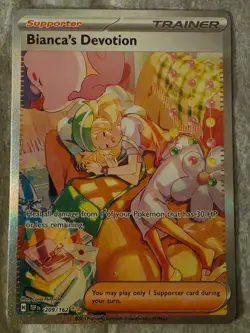 Bianca's Devotion (209/162) SIR, Pokemon Temporal Forces, NM - Image 1