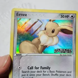 Eevee 69/113 EX Delta Species Holo Stamped Pokemon TCG LP - Image 2