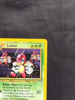 Pokemon Cards: Neo Genesis 1st Edition Uncommon: Ledian 39/111 - Image 3