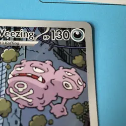 Pokemon TCG - Team Rocket’s Weezing 199/182 Destined Rivals Illustration Rare NM - Image 3