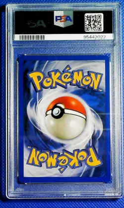 1999 POKEMON Unlimited #1 ALAKAZAM PSA 9 - Image 2