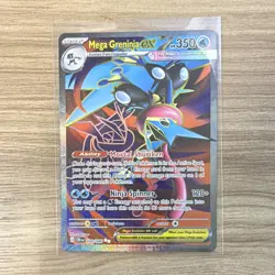 Pokemon Mega Greninja EX Mega Holo Ultra Rare 100/108 350 HP 120+ - Image 1