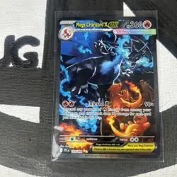 Pokemon Mega Charizard X ex SIR 125/094 Me02: Phantasmal Flames Holo Minty!! - Image 1