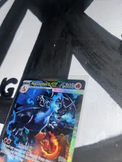 Pokemon Mega Charizard X ex SIR 125/094 Me02: Phantasmal Flames Holo Minty!! - Image 4