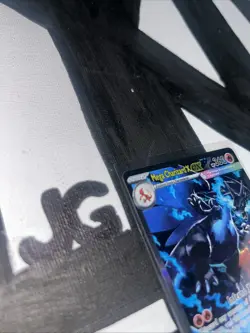 Pokemon Mega Charizard X ex SIR 125/094 Me02: Phantasmal Flames Holo Minty!! - Image 5