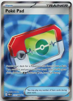 Poke Pad 113/088 Ultra Rare Perfect Order Pokemon Near Mint - Image 1