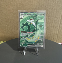Serperior ex 156/086 - Pokemon TCG: Black Bolt -Full Art Holo ex MINT! - Image 1