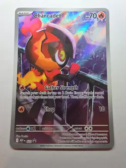 Charcadet 022 Pokemon TCG Phantasmal Flames ETB Promo NM - Image 1