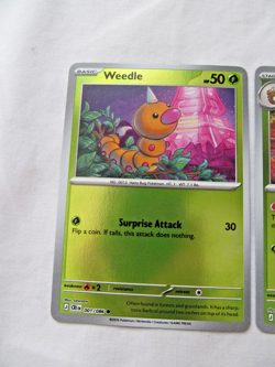Pokemon 3 Lot Weedle Kakuna Beedrill ex! Chaos Rising Rare/Reverse Holo (NM) - Image 3
