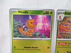 Pokemon 3 Lot Weedle Kakuna Beedrill ex! Chaos Rising Rare/Reverse Holo (NM) - Image 5