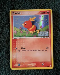 Pokemon Torchic Crystal Guardians Holo 65/100 2006 English Stamped - Image 1