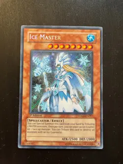 Ice Master 1st Edition Secret Rare LP TDGS-EN097 - Image 1