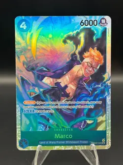 One Piece PRB02-008 Marco SR Premium Booster -The Best- Vol. 2 Foil English NM - Image 1