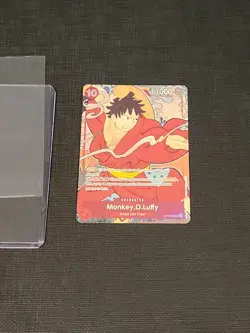 One Piece CCG Monkey.D.Luffy 1st Anniversary English - Image 1