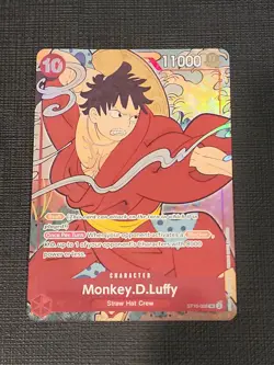 One Piece CCG Monkey.D.Luffy 1st Anniversary English - Image 2