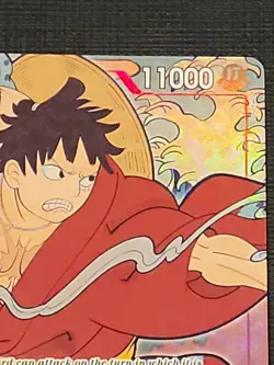 One Piece CCG Monkey.D.Luffy 1st Anniversary English - Image 5