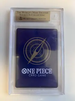ONE PIECE OP05 119 MONKEY D LUFFY GEAR 5 NIKA SEC ALT ART ENGLISH Beckett 9.5 - Image 2