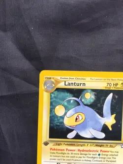 Pokemon Cards: Neo Genesis 1st Edition Uncommon: Lanturn 38/111 - Image 2