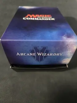 Magic The Gathering MTG Arcane Wizardry Commander Deck 100-Card Tribal Deck - Image 1