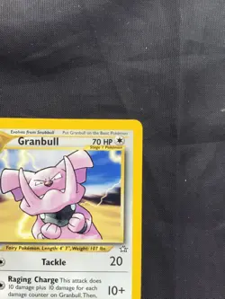 Pokemon Cards: Neo Genesis 1st Edition Uncommon: Granbull 37/111 - Image 3