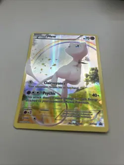 Pokemon Mew TCG XY110 Holo Black Star Promo Card - Image 5
