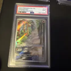 PSA 9 Mint Sudowoodo 219/193 Illustration Rare Paldea Evolved 2023 Pokemon Card - Image 2