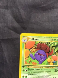 Pokemon Cards: Neo Genesis 1st Edition Uncommon: Gloom 36/111 - Image 2
