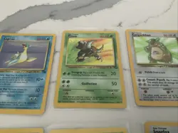 Lot of 15 : 1999 & 2000 PokeMon Nintendo Cards - ALL ARE IN PLASTIC SLEEVES - Image 3