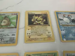 Lot of 15 : 1999 & 2000 PokeMon Nintendo Cards - ALL ARE IN PLASTIC SLEEVES - Image 5