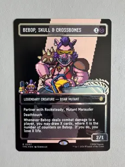 Bebop, Skull & Crossbones (FOIL) x1 - MTG TMC #87 - Image 1