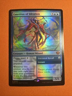 Emeritus of Ideation M Foil 45 - MTG Secrets of Strixhaven - Image 1