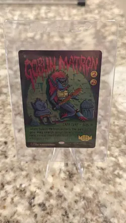 Goblin Matron (Rainbow Foil) Secret Lair Drop Foil - Image 3